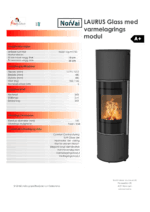 Fireplace By Norvai - LAURUS G - Frittstående - Bilde 3